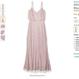 🎉NWT Adrianna Papell Art Deco Beaded Dress🎉